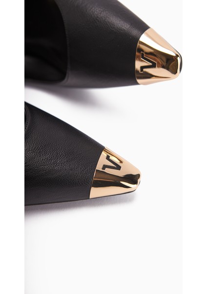 Jennica Siyah Bilekten Tokalı Kadın Topuklu Ayakkabı indirimleri