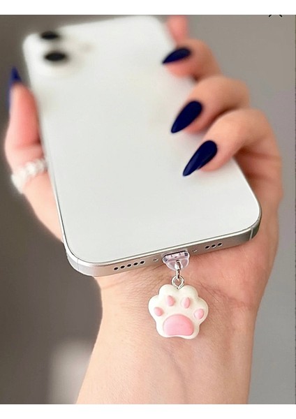 Pati Iphone Şarj Girişi Koruma / Şarj Giriş Koruyucu /tozluk Y2K Kawaii Tarz