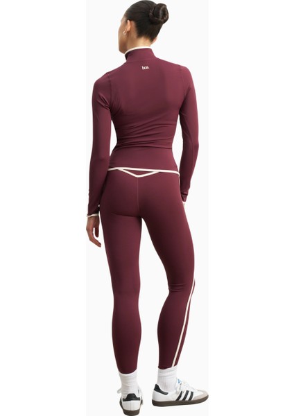 Base Contrast Trim Zip Up Jacket Şekillendirici Kontrast Detaylı Kadın Ceket modelleri