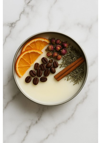 Portakal & Tarçın Aromalı Mum