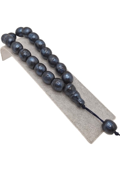 Büyük Boy Özel Model Uzay Laciverti Efe Maskot Toz Kehribar Tesbih fiyatları