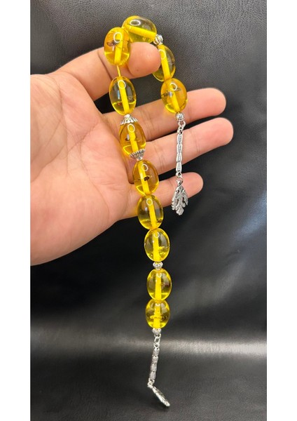 Böcek Fosilli 11'li Zaza Model Beyrut Damla Toz Kehribar Tesbih fiyatları