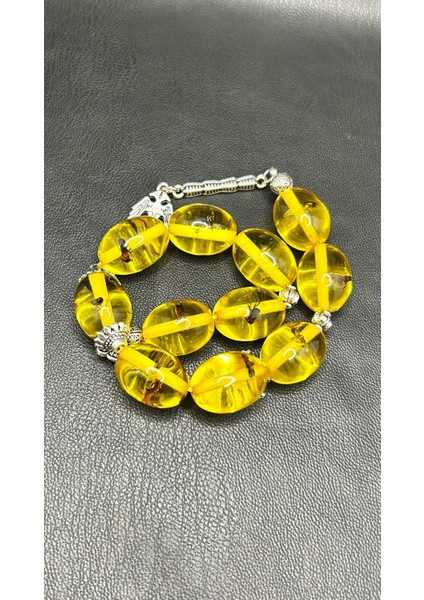 Böcek Fosilli 11'li Zaza Model Beyrut Damla Toz Kehribar Tesbih fırsatları