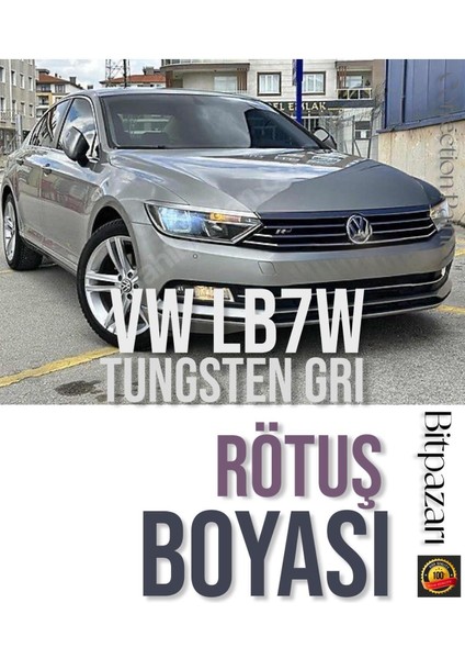 Vw Tiguan, Caddy , Caravelle, Amorog, T-Roc - LB7W - Tungsten Gri - Profesyonel Rötüş Boyası