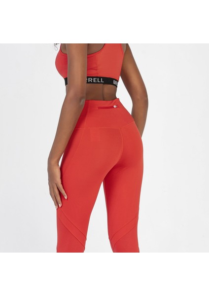 Kadın Koşu Taytı Lifted Mid Kırmızı indirimleri