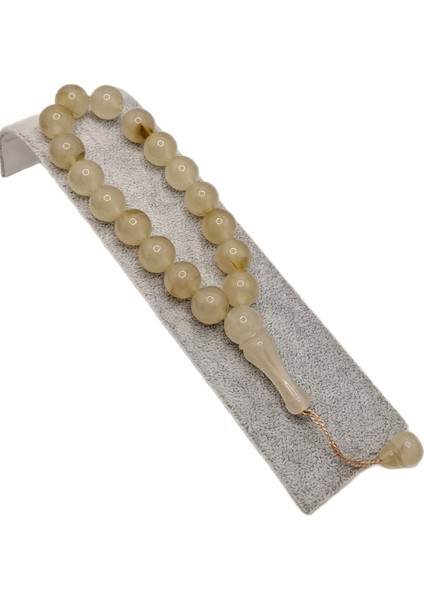 Karanlıkta Yeşil Parlayan Turuncu Renkli Kedi Gözü Tesbih fiyatları