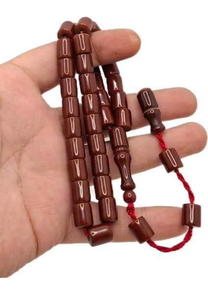 Kesme Kesim Çubuk Sıkma Kehribar Tesbih fiyatları