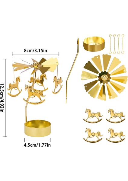 Isı ile Dönen Mumluk – Atlı Karınca Modeli Dilek Çanı modelleri