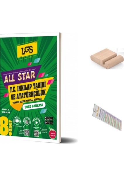 8.sınıf All Star Inkilap Tarihi Soru Bankası 2026 Lgs +Telefon Tutucu+Çözüm Ayracı