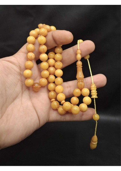 Usta Işi Sikke Imzali 45'li Arabic Model Sarı Katalin Tesbih fırsatları