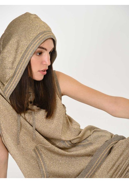 Kapüşonlu Eşofman Üstü Triko Standart Renk Y1971059_089 fırsatları