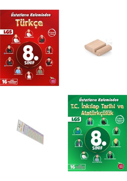 8. Sınıf Üstatların Kaleminden Inkılap Türkçe Yıllık 16 Süreç Değerlendirme 2026 Lgs +Telefon Tutucu