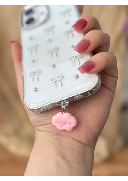 Miraztasarım Typ-C Uyumlu Kawaii Tarz Kalp Şarj Giriş Koruma Charmı Telefon Charm Typ-C Şarj 9 fiyatları