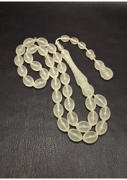 Karanlıkta Yeşil Parlayan Imame Işlemeli Kedi Gözü Tesbih modelleri