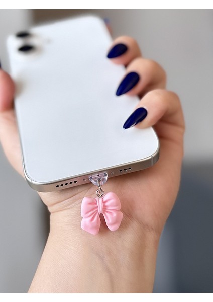 Fiyonk Iphone Şarj Girişi Koruma / Şarj Giriş Koruyucu /tozluk Y2K Kawaii Tarz modelleri