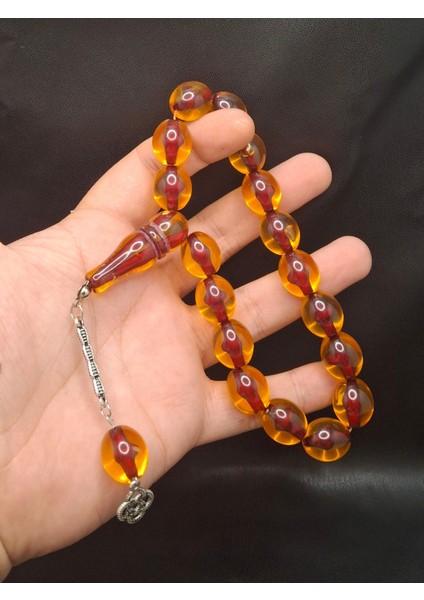 Turuncu Renk Özel Döküm Maskot Model Toz Kehribar Tesbih fiyatları