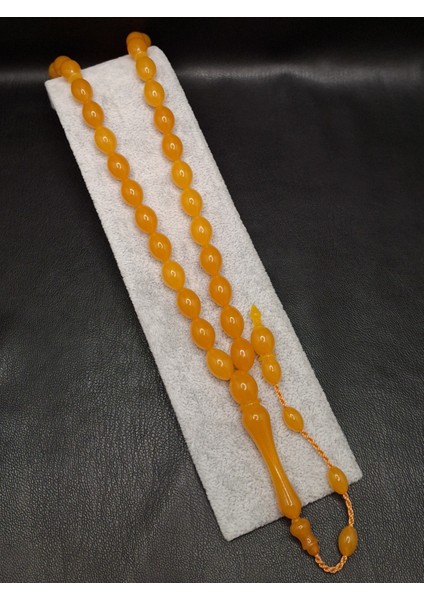 Pastel Turuncu Renk Toz Kehribar Teebih