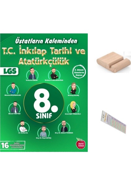 8. Sınıf Üstatların Kaleminden Inkılap ( Yıllık 16 Süreç Değerlendirme )2026 Lgs +Telefon Tutucu