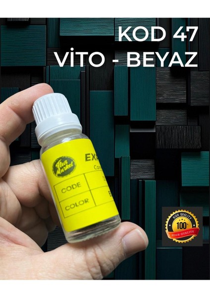 ( Kod- 9147 Beyaz ) - Mercedes Vito Profesyonel Rötüş Boyası - Taş Izi ve Çizik Giderici fiyatları