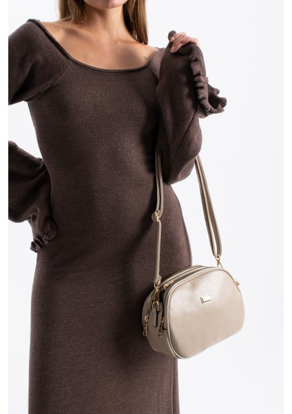 Kadın Suni Deri 4 Bölmeli Ayarlanabilir Çapraz Askılı Çapraz ve Omuz Çanta fiyatları