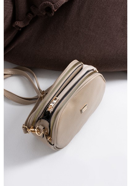 Kadın Suni Deri 4 Bölmeli Ayarlanabilir Çapraz Askılı Çapraz ve Omuz Çanta modelleri