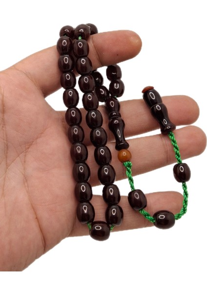 Fıçı Kesim Çubuk Sıkma Kehribar Tesbih fiyatları