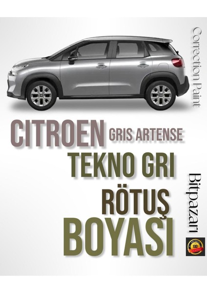 Citroen C3, C Elysee, C3 Aircross, Berlingo, C5 Aircross , Jumpy, C4, C4X - Kca - Rötuş Boyası 20 ml
