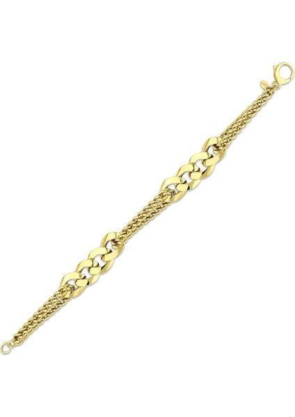 Altın Zincir Bileklik - 14K