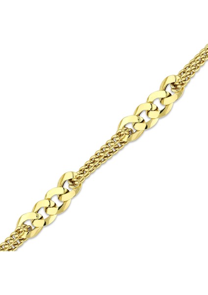 Altın Zincir Bileklik - 14K fiyatları