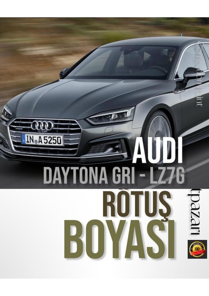 Audı Gri LZ7G - Çizik ve Taş Izi Giderici Rötuş Boyası 30ML.