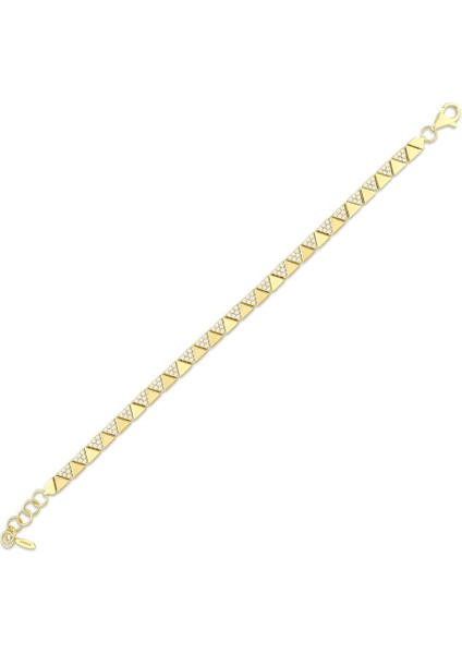 Altın Tasarım Bileklik - 14K