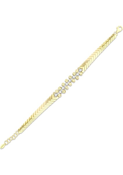 Tasarım Altın Bileklik - 14K