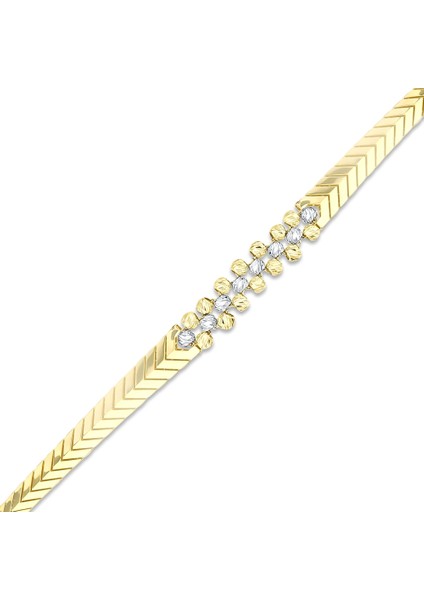 Tasarım Altın Bileklik - 14K fiyatları