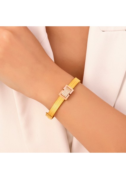 Tasarım Altın Kelepçe - 14K modelleri