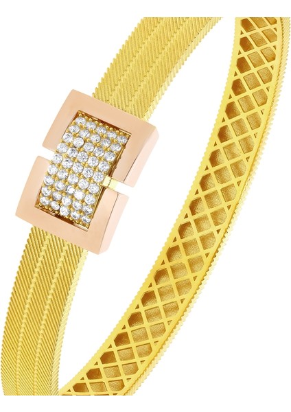 Tasarım Altın Kelepçe - 14K indirimleri