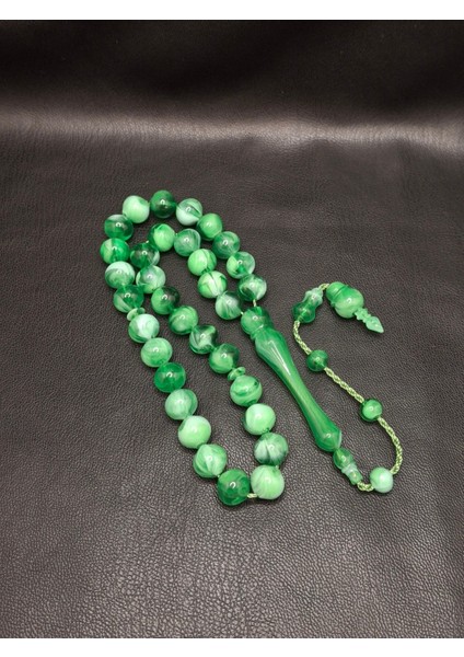 Yeşil Beyaz Şalgami Kesim Toz Kehribar Tesbih fiyatları