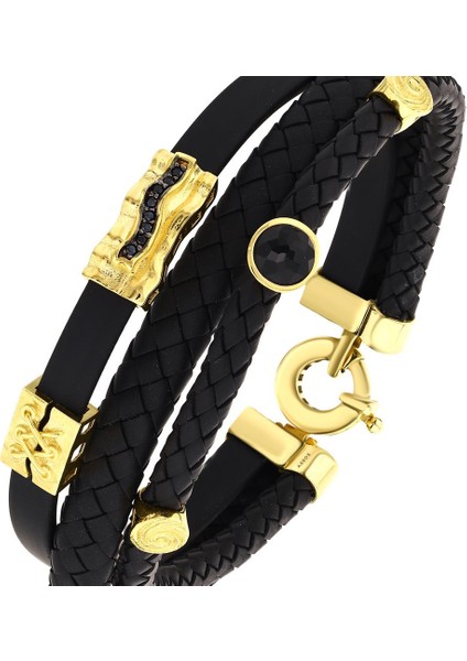 Altın Erkek Bileklik - 14K fırsatları