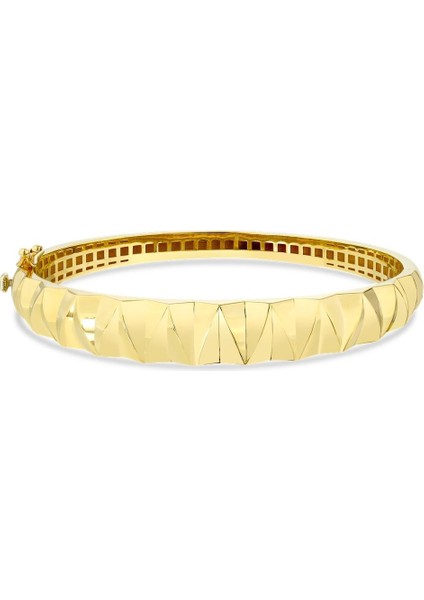 Tasarım Altın Kelepçe - 14K