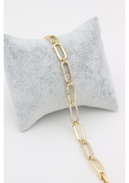 Stil Incisi/xupıng Jewelry Yatsı Zirkon Taşlı Bileklik