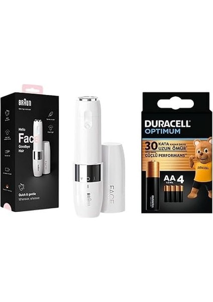 Face Mini Epilasyon Makinesi, Üst Dudak, Çene ve Yanaklar, Yolda, Smartlight Ile, FS1000, Beya