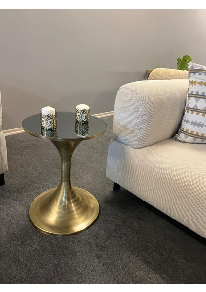 Kum Saati Eskitme Gold Sehpa fiyatları