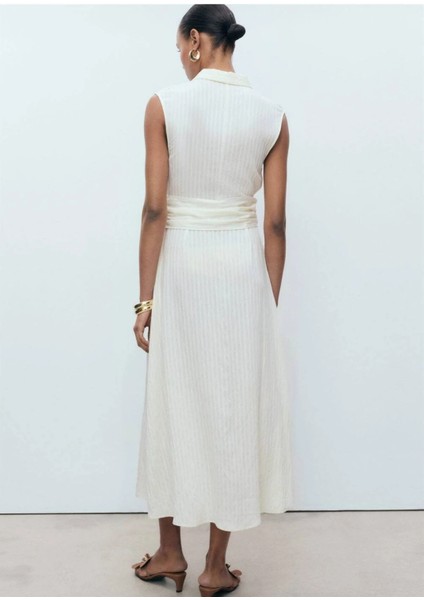 Kuşaklı Gömlek Elbise fırsatları