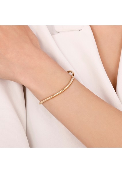 Altın Tasarım Kelepçe - 14K modelleri