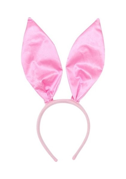 Pembe Saten Şekil Verilebilir Tavşan Kulak Taç fiyatları