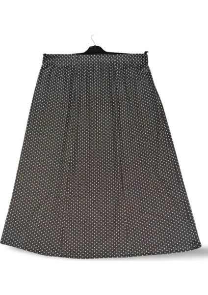 Beli Lastikli Full Likralı Pigment Penye Etek Anne Eteği Uzun Namaz Eteği - Royaleks - D3