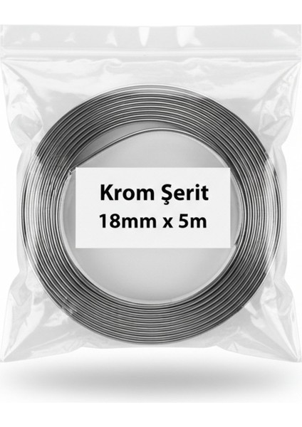 Citroen C4 Picasso Uygun 18MM 5 Metre 3D Krom Nikelaj Şerit – Panjur ve Kapı Dekor Çıta Kaplama modelleri