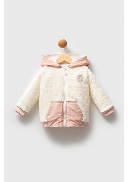 U.s. Polo Assn Kız Bebek Mont Beyaz