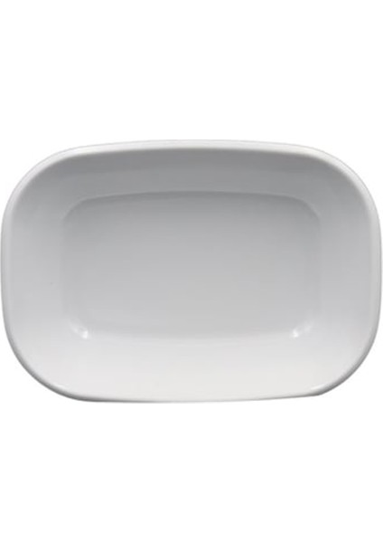 17 cm Melamin Kare Kayı Tabak ROYALEKS-054