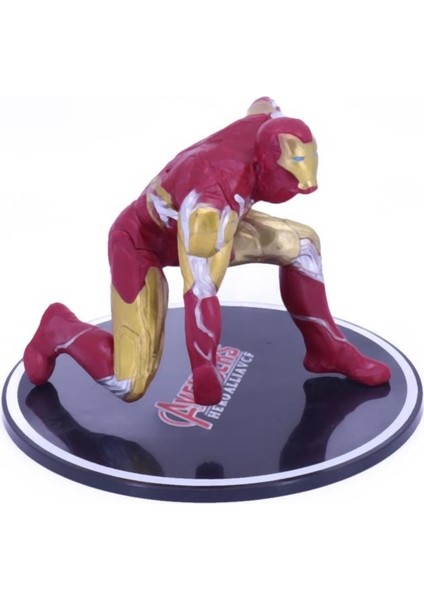 Marvel Avengers Yenilmezler Ironman Stantlı Oyuncak Figür Karakter Masaüstü Biblo Gençlere Hediye fiyatları