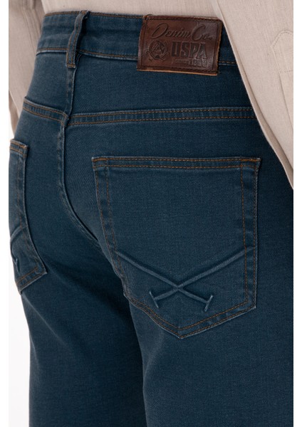 Erkek Petrol Pantolon (Jean) 50317446-VR102